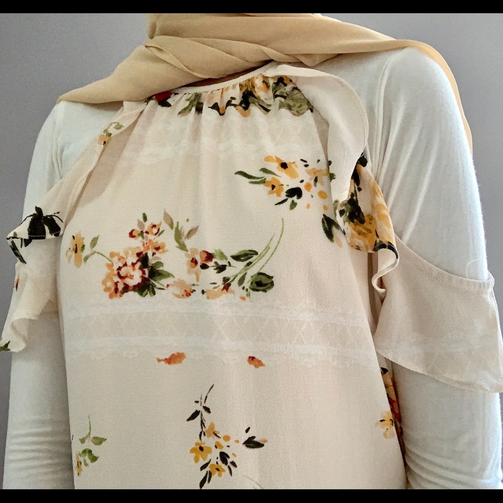 Off Shoulder Floral Summer Dress